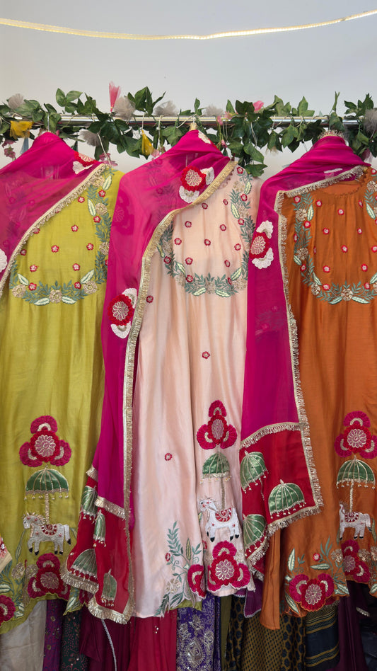 Baraat pure designer Anarkali suit