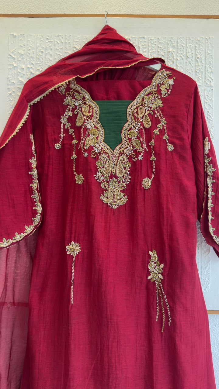 Rakhi edit mul chandari suit