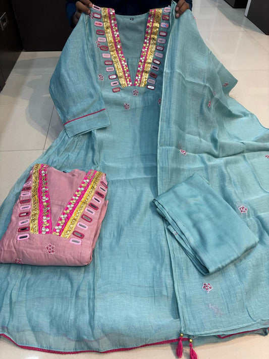 Gota mirror mul chandari