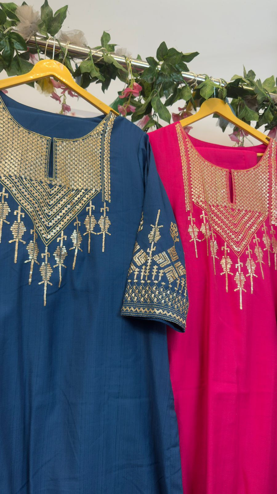 Premium chandari silk kurta pant with cotton lining