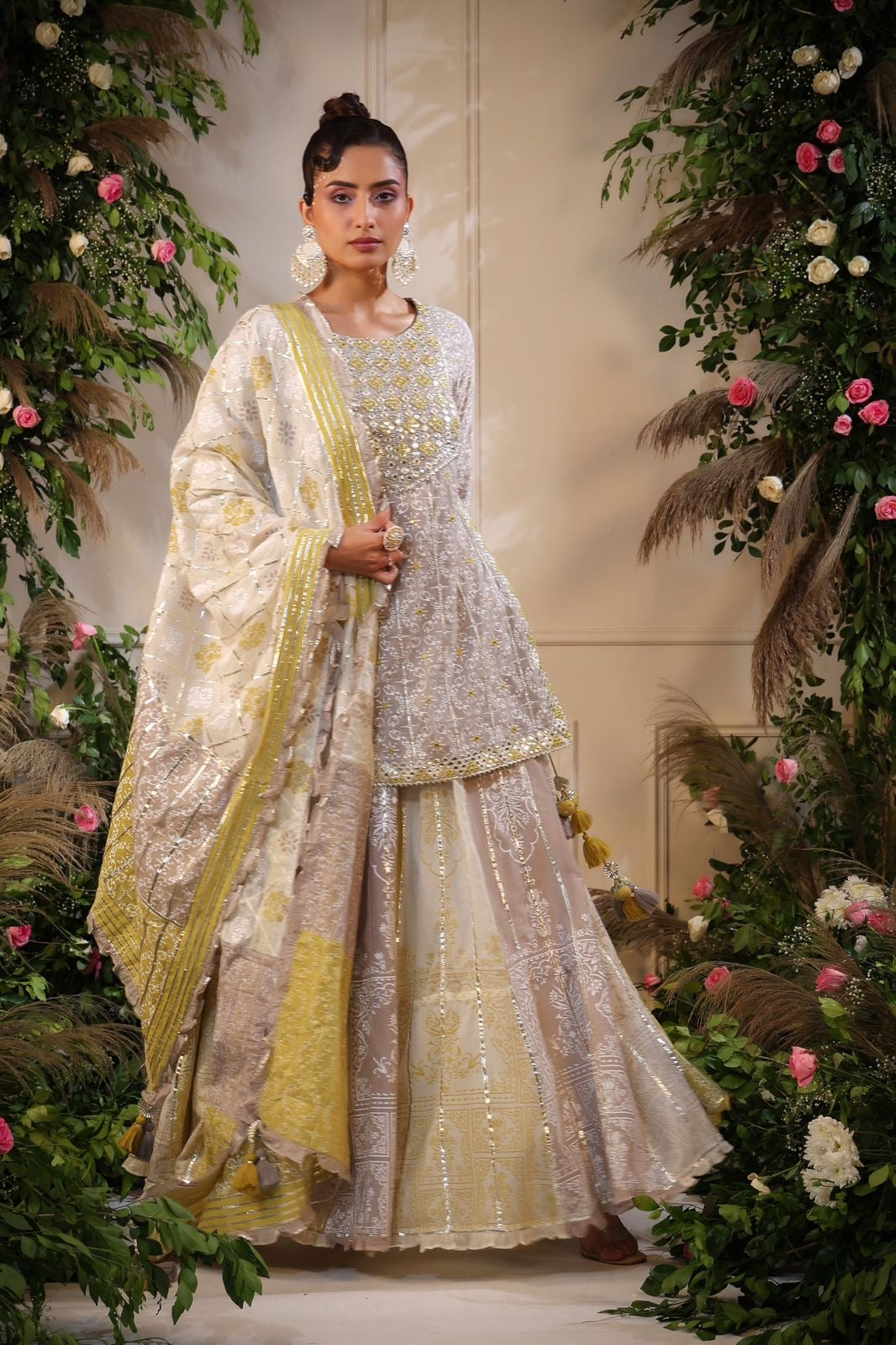 Classy mul cotton divider set