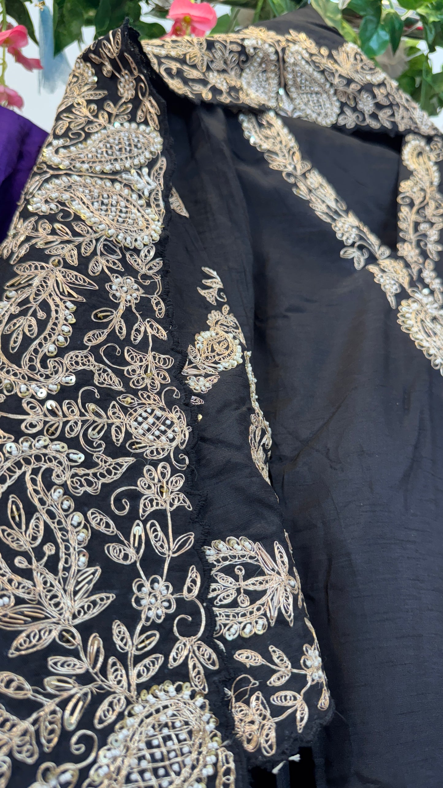 Heavy silk angrakha