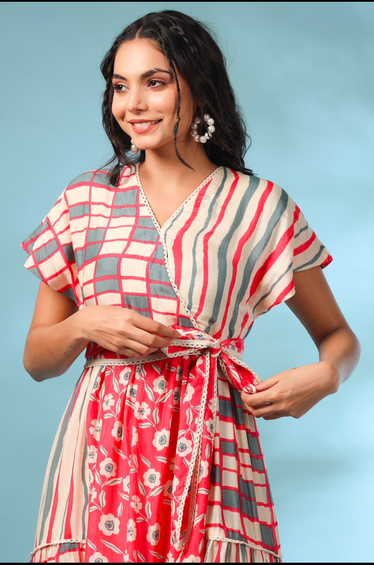 Muslin silk dress