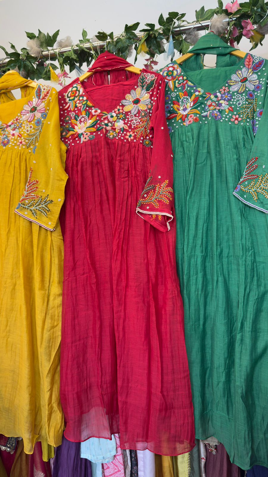 Aline premium Aline mul chandari suit