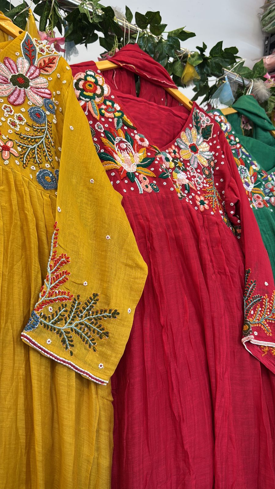 Aline premium Aline mul chandari suit